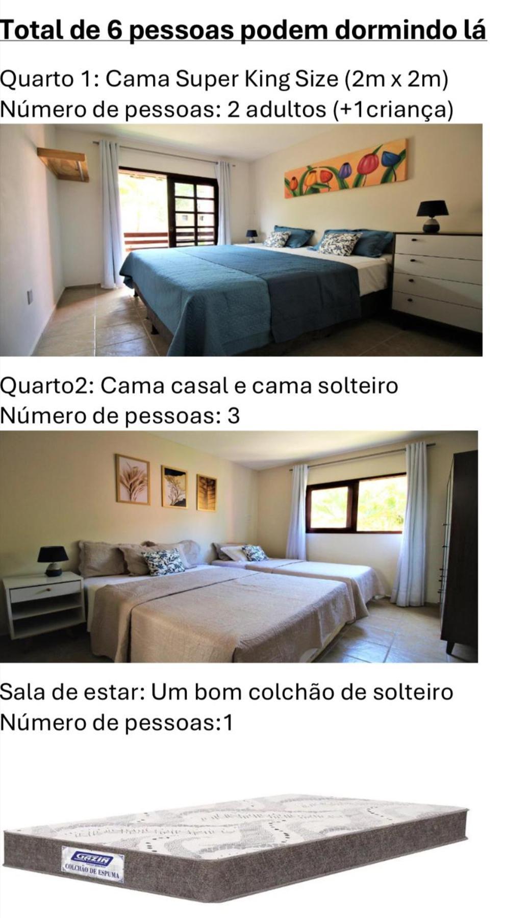 Chale Tulipa - Centro Praia Da Pipa Praia de Pipa Luaran gambar